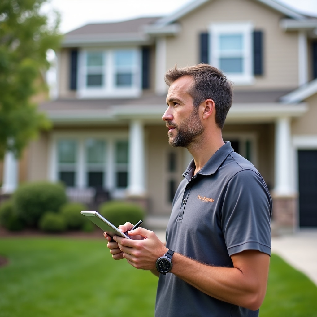 Reviewing property details for accurate service quote